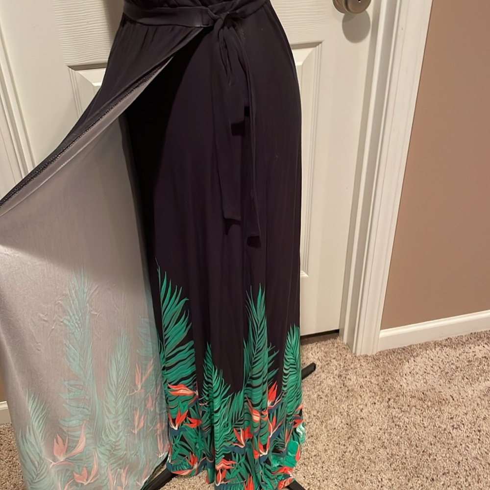 Old Navy Maxi Dress Faux Wrap Sleeveless Size S - Picture 5 of 12
